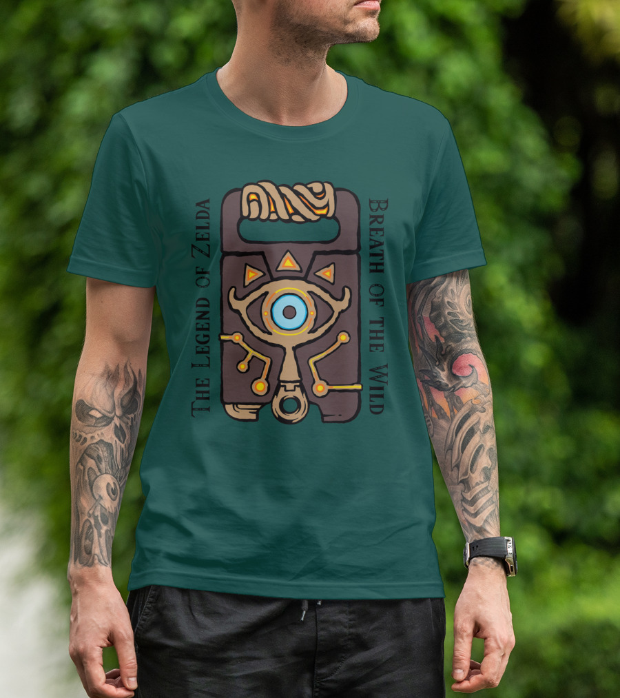 The Legend Of Zelda Breath Of The Wild Sheikah Slate Eye T-Shirt