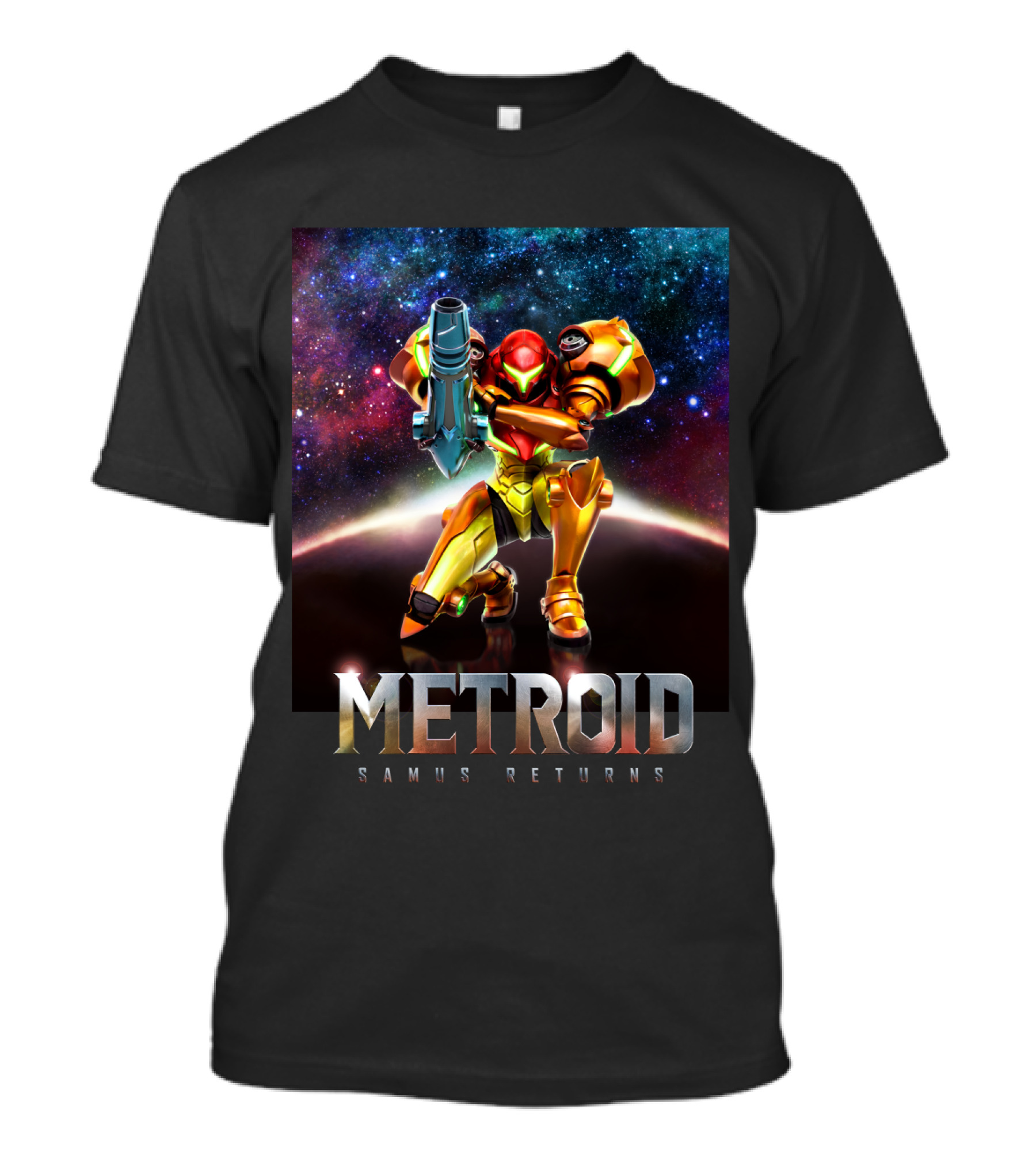Metroid Samus Returns Galaxy Adventure T-Shirt