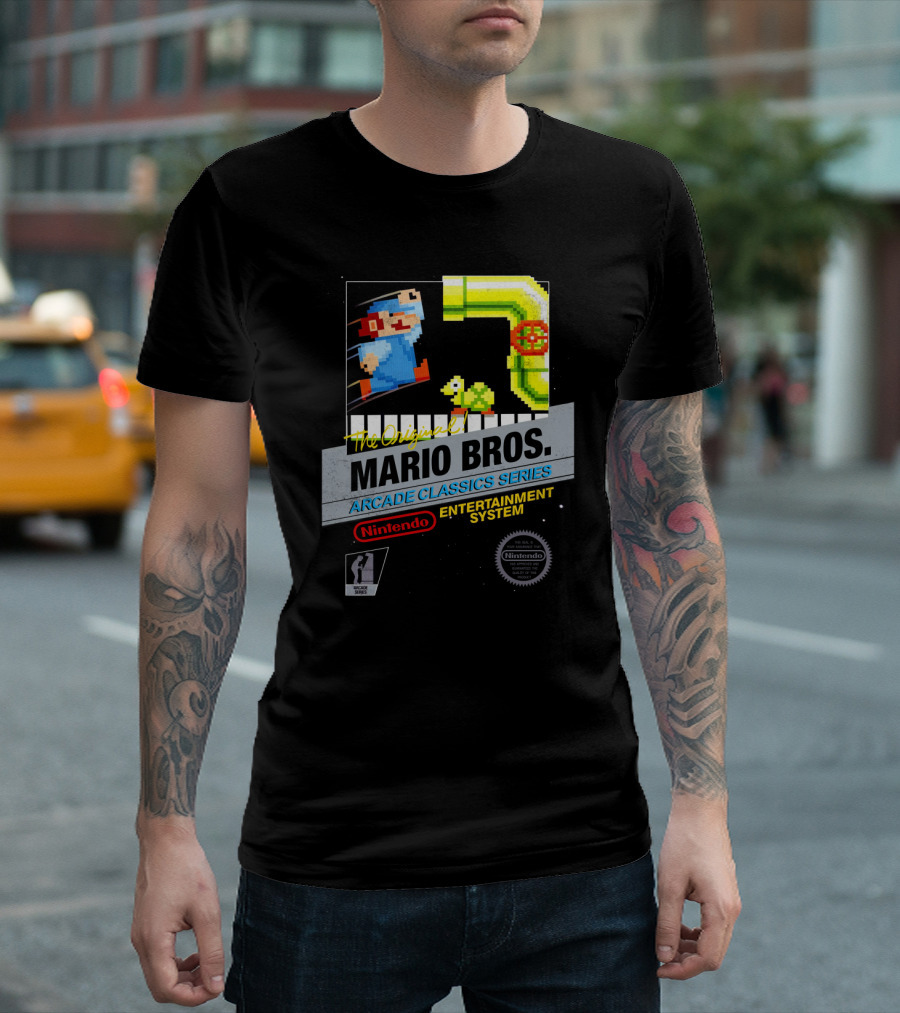 The Original Nintendo Entertainment System Mario Bros Arcade Classics Series T-Shirt