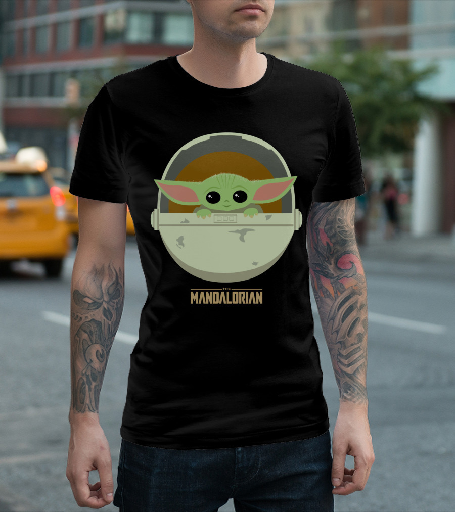 The Mandalorian The Child Carriage T-Shirt