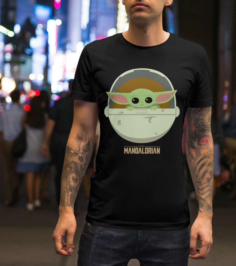 The Mandalorian The Child Carriage T-Shirt