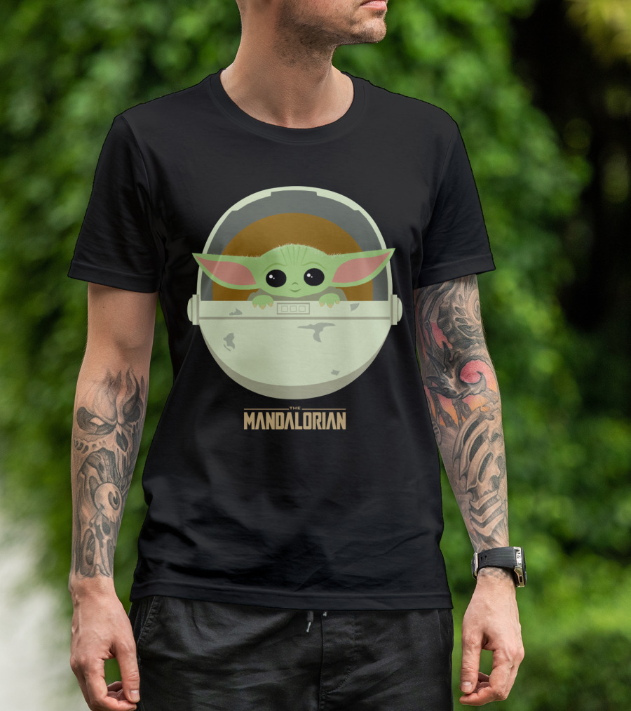 The Mandalorian The Child Carriage T-Shirt