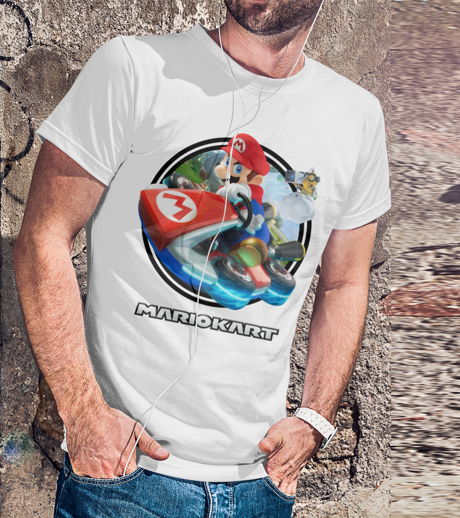 Mario Kart Racing Adventure With Iconic Game Characters T-Shirt