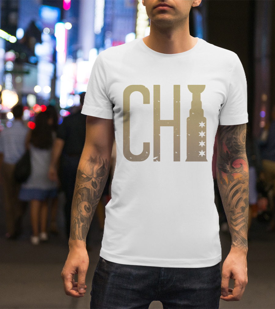 CHI Chicago Blackhawks Stanley Cup T-Shirt