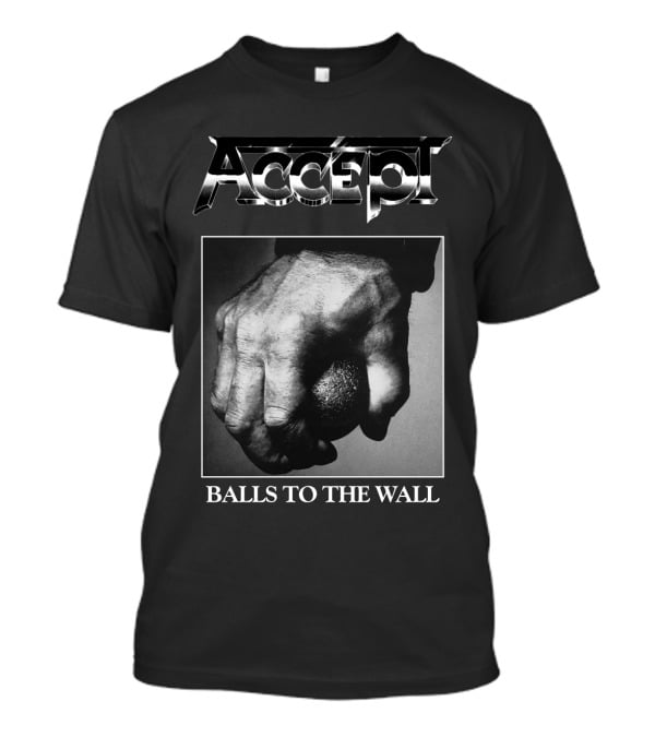 Accept Balls To The Wall Album Cover T-Shirt