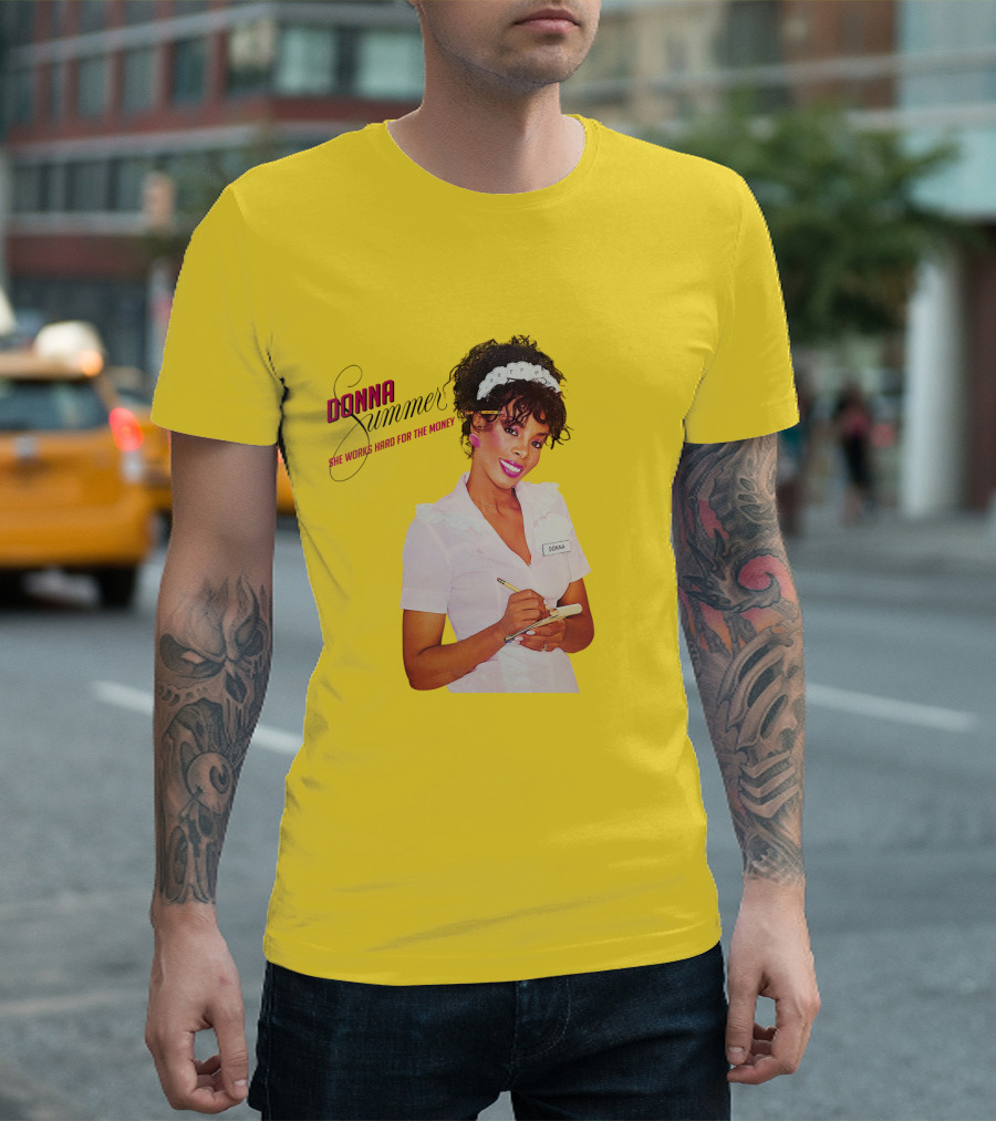 Donna Summer She Works Hard for the Money T-Shirt