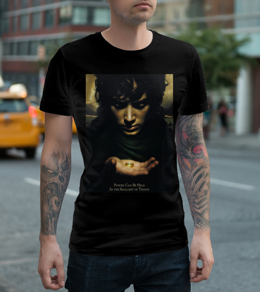 The Lord of the Rings Frodo Baggins Power Can Be Held in the Smallest of Things T-Shirt