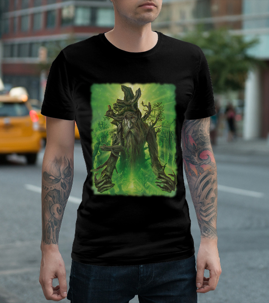 The Lord Of The Rings Treebeard Ent Forest Iconic T-Shirt