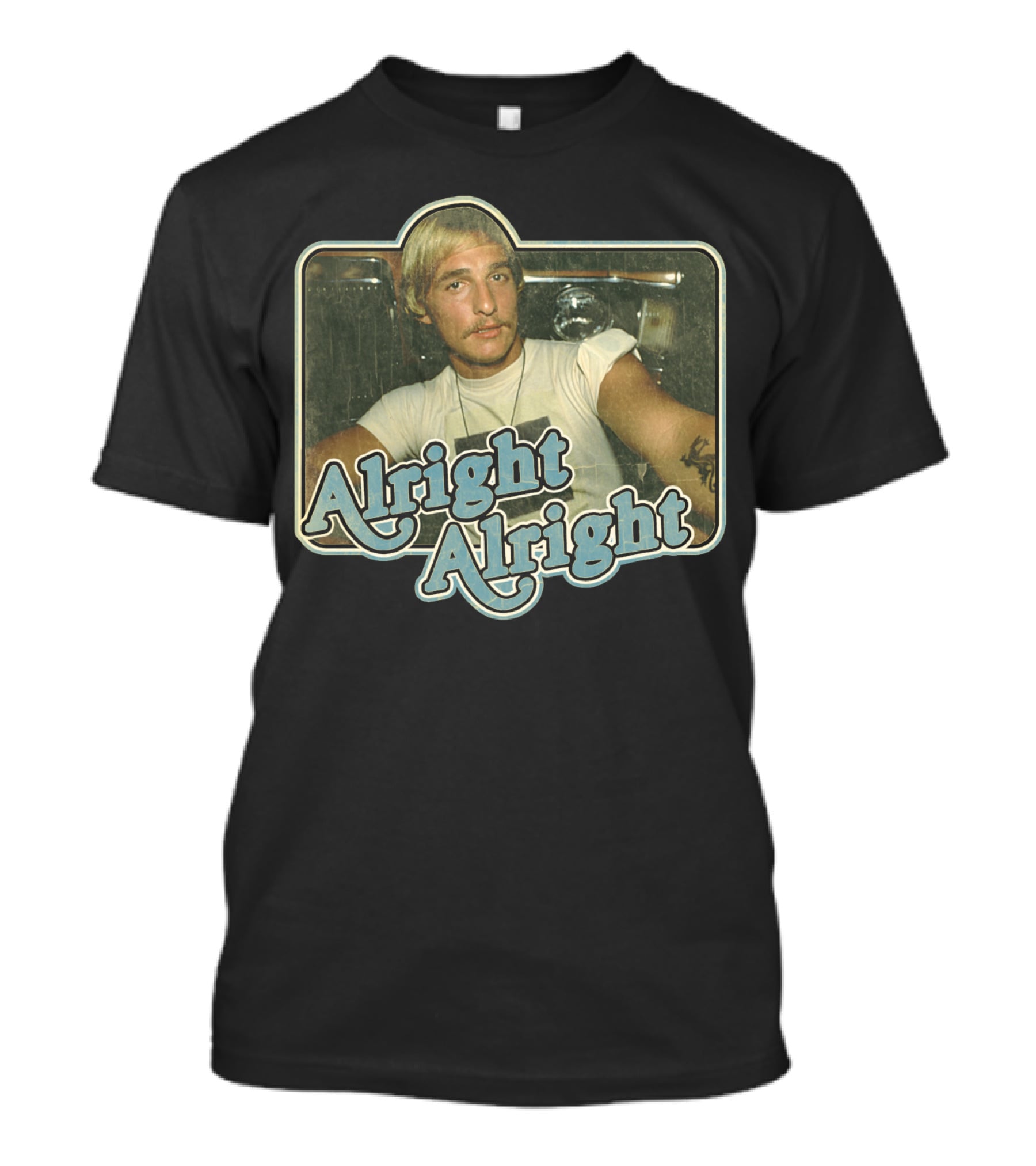 Alright Alright Dazed And Confused Vintage Retro T-Shirt