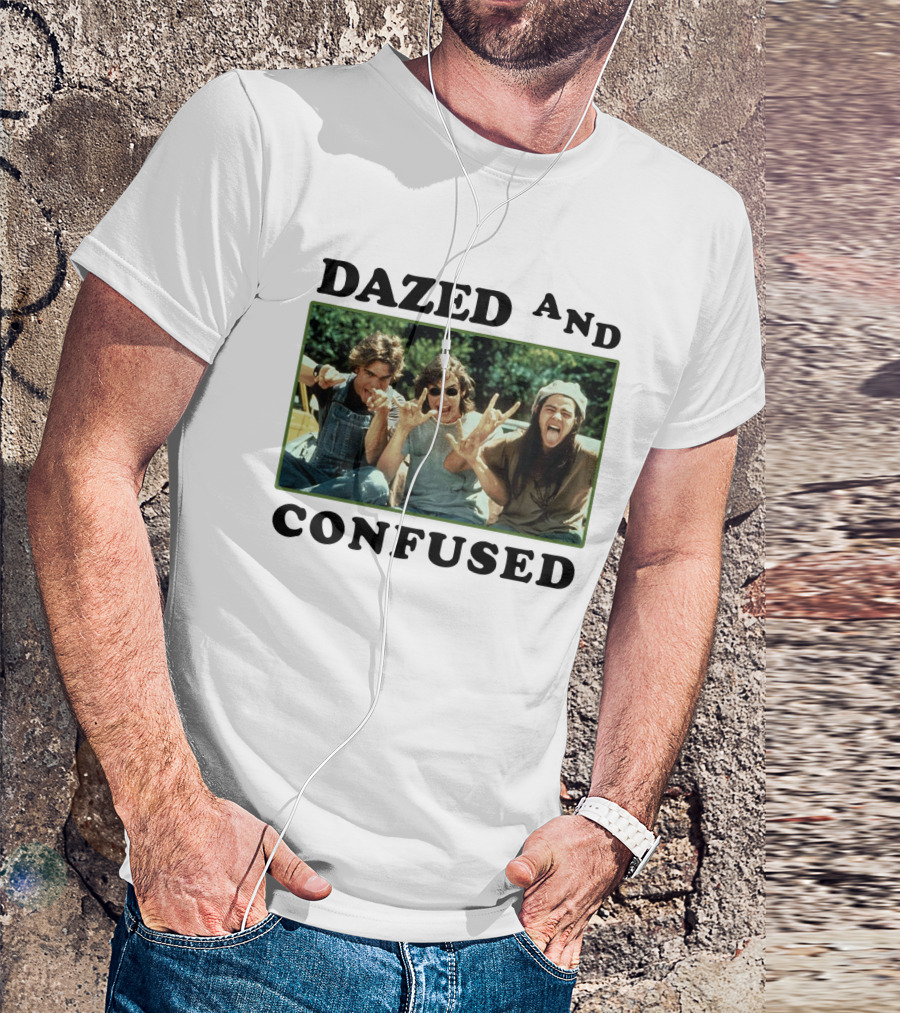 Dazed And Confused 1993 Movie Cast Rock Hands Scene T-Shirt