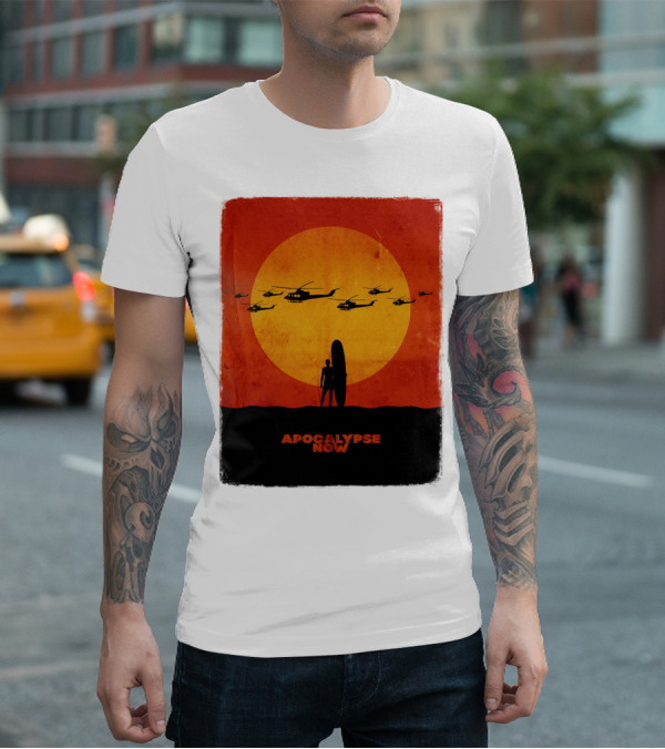 Apocalypse Now Helicopter Sunset Scene T-Shirt