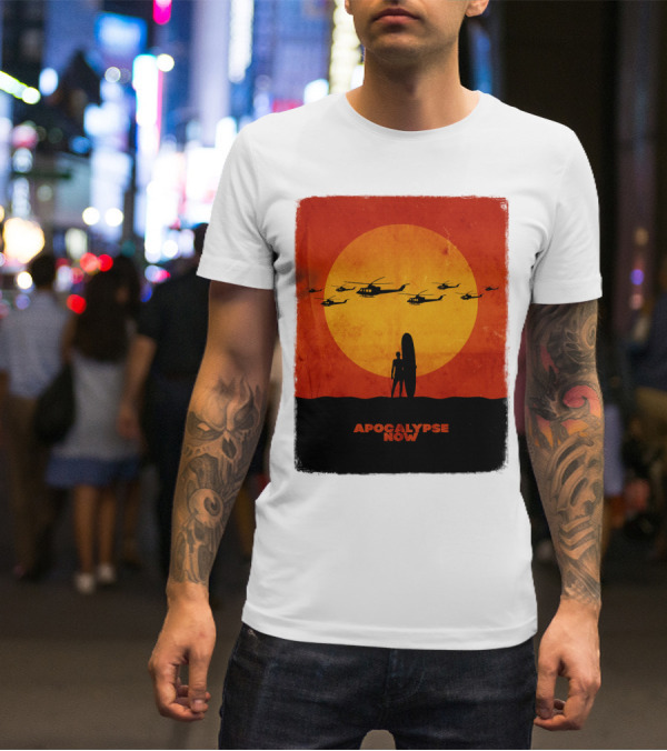 Apocalypse Now Helicopter Sunset Scene T-Shirt