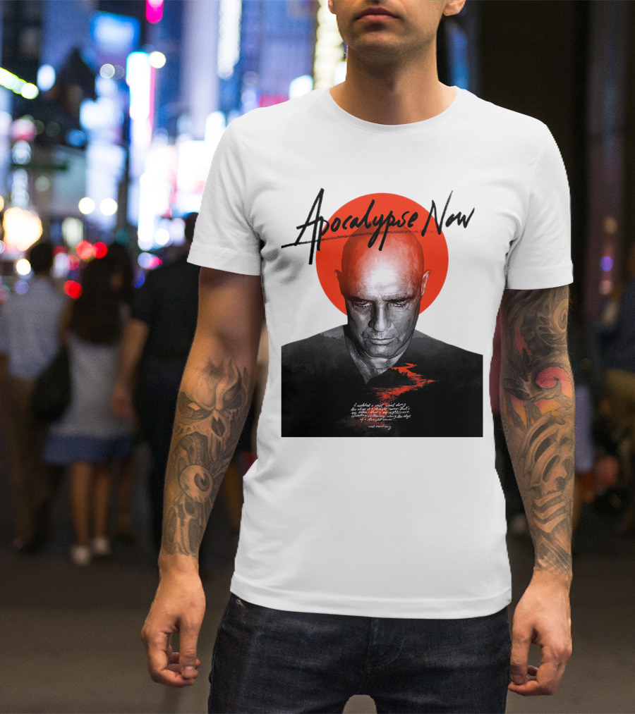 Apocalypse Now Bald Head Red Sun Reflection 08 T-Shirt