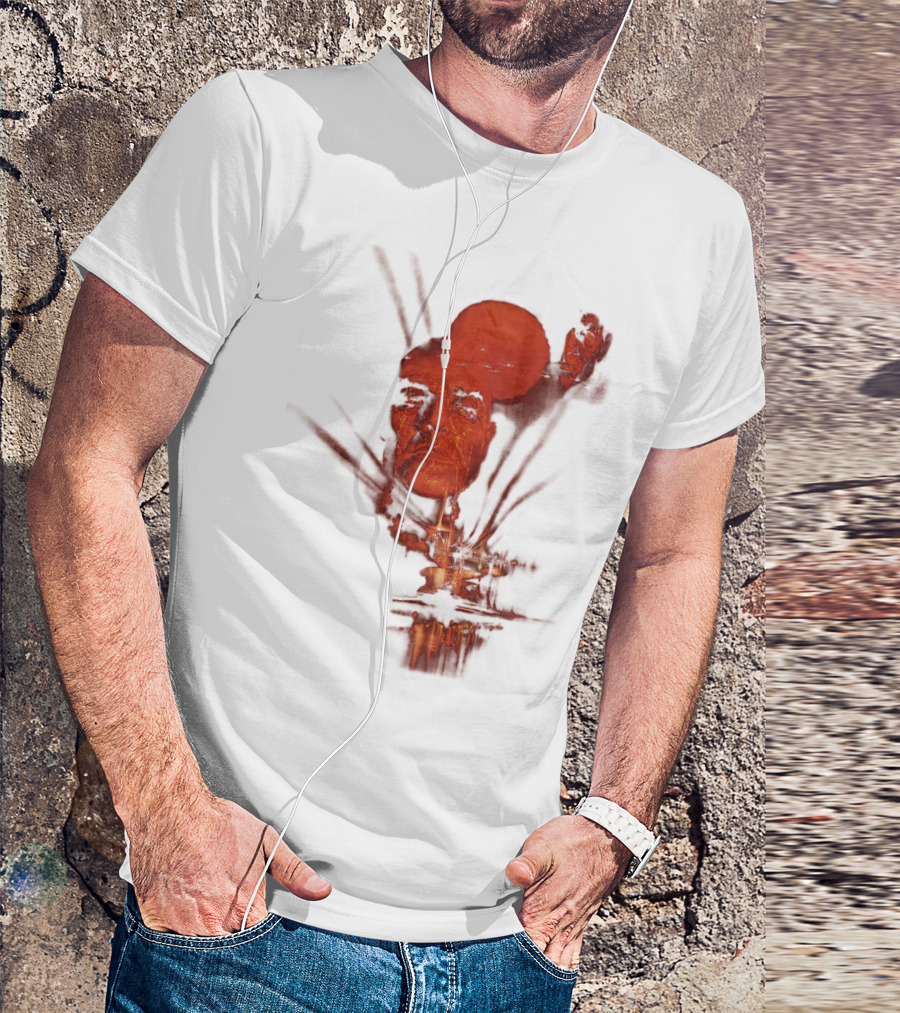 16 Apocalypse Now Mickey Mouse Warrior Face T-Shirt
