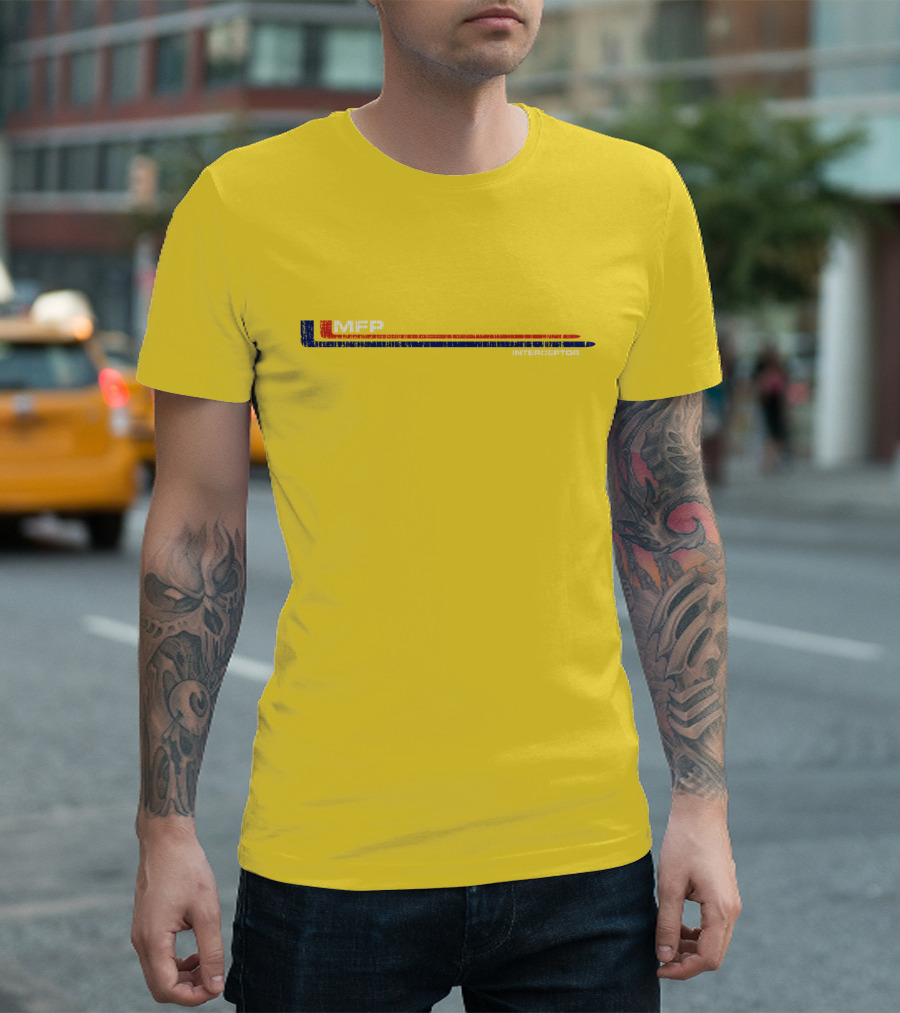 19 MFP Interceptor Yellow and Blue T-Shirt
