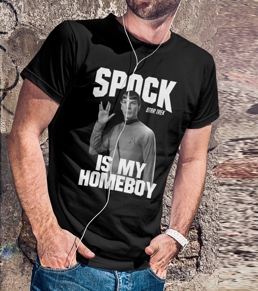 Spock Star Trek Is My Homeboy T-Shirt