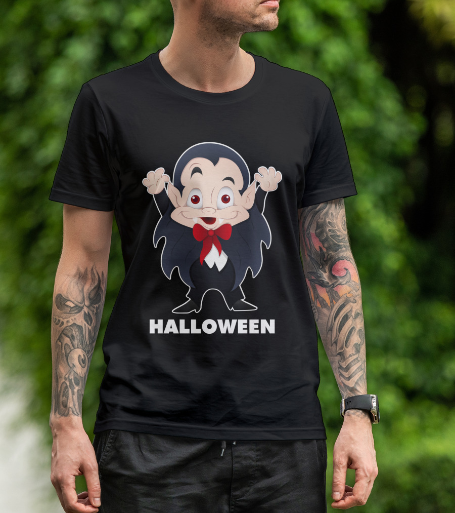 Halloween Vampire Costume Theme Character T-Shirt
