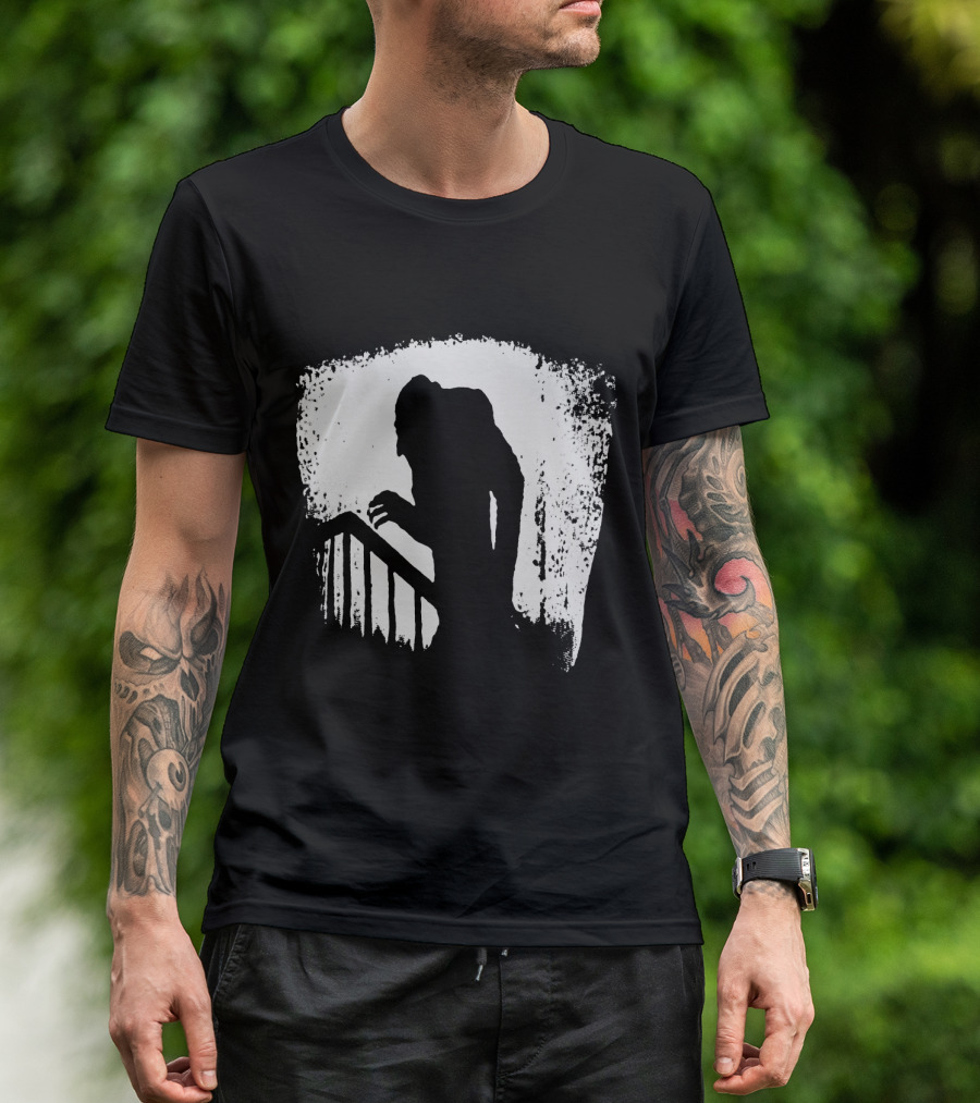 Nosferatu Vintage Horror Silhouette Icon Classic T-Shirt