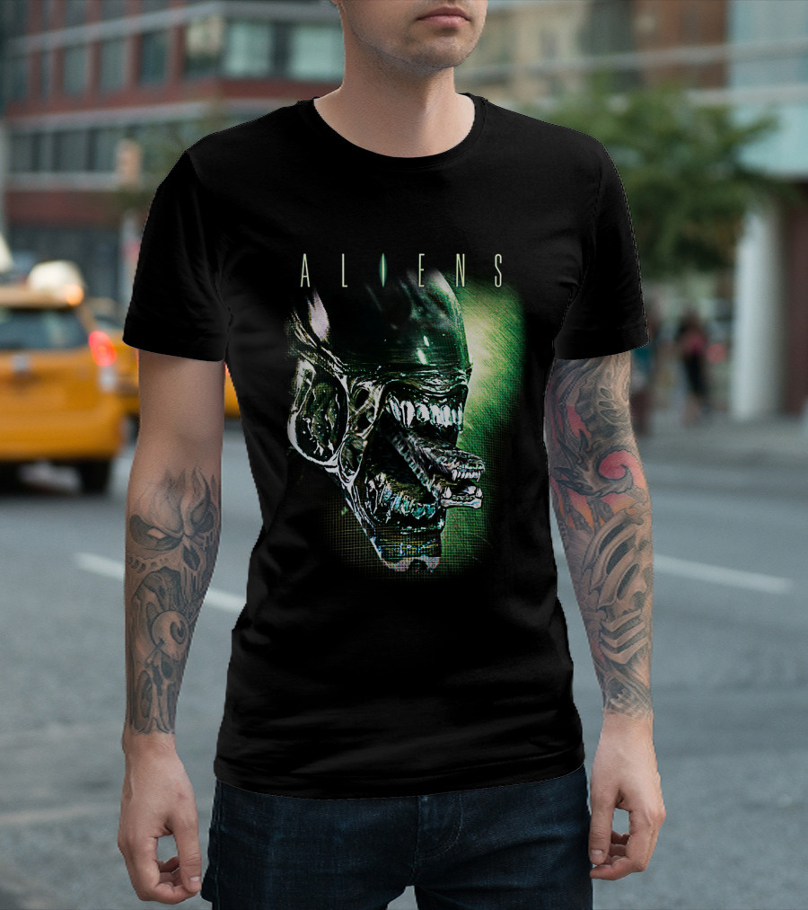 Aliens Xenomorph Head T-Shirt