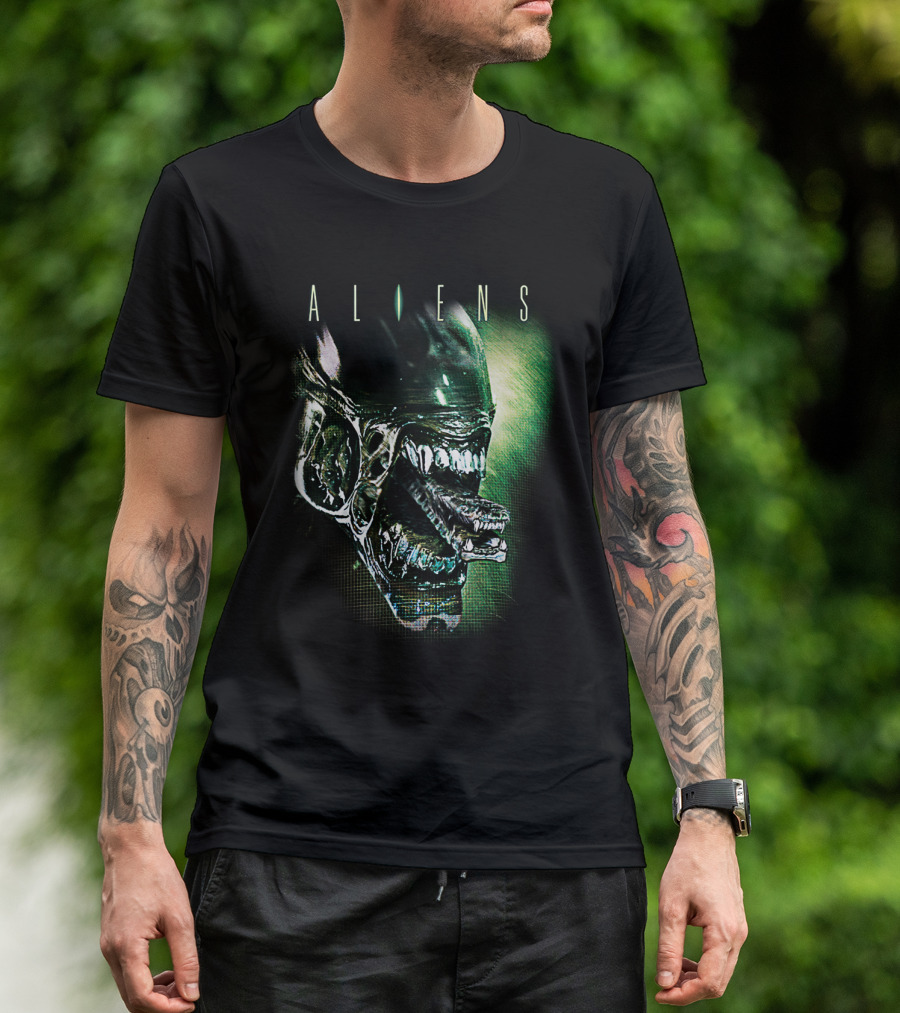 Aliens Xenomorph Head T-Shirt