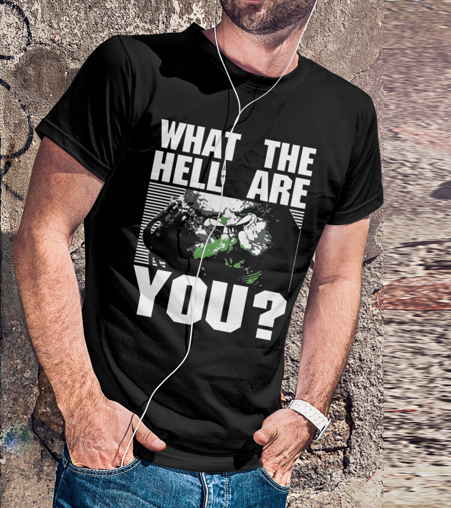 Predator Alien What The Hell Are You? T-Shirt
