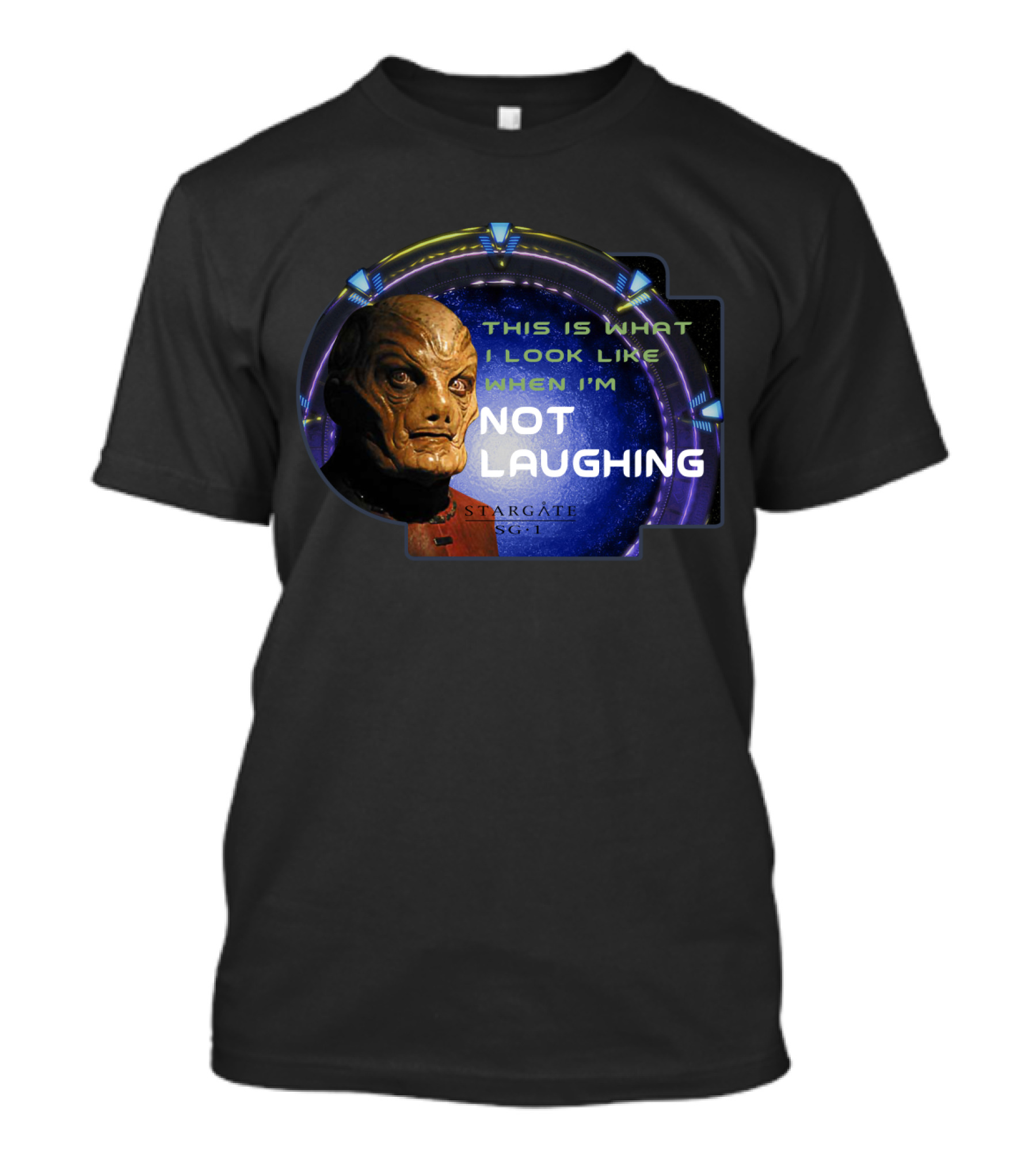 Stargate SG-1 This Is What I Look Like When I'm Not Laughing T-Shirt