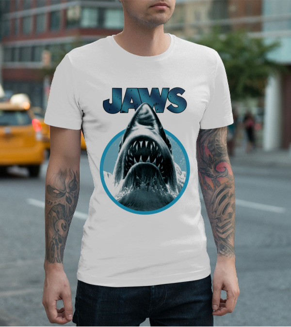 JAWS Shark Iconic Movie T-Shirt