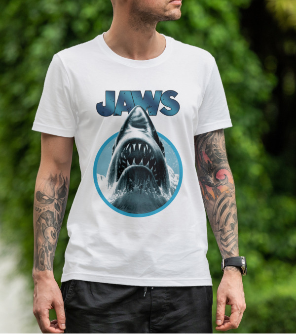 JAWS Shark Iconic Movie T-Shirt
