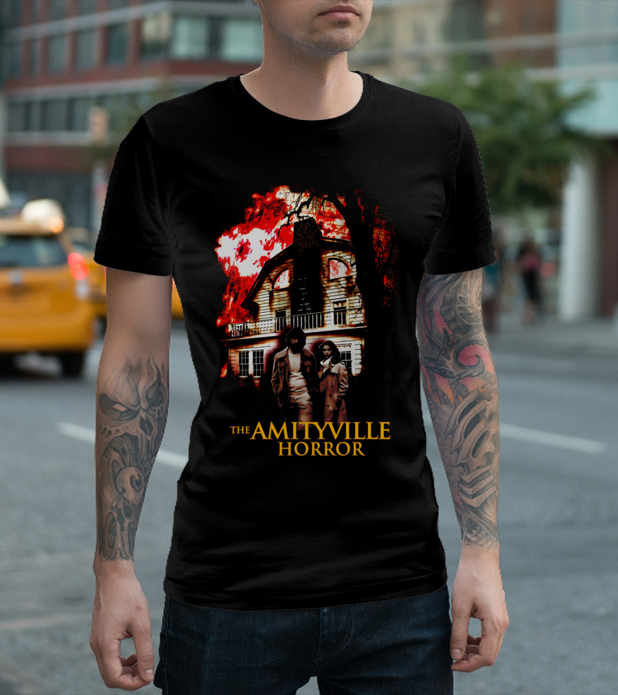 The Amityville Horror 1979 Haunted House Iconic Scene T-Shirt