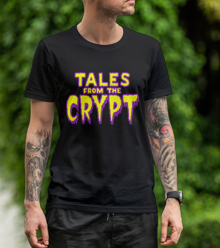 Tales From The Crypt Vintage 1972 Horror Anthology T-Shirt