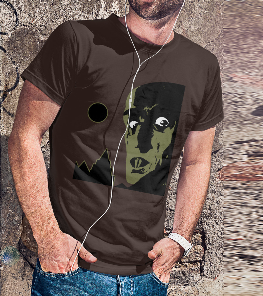 Nosferatu The Vampyre 1979 Iconic Horror Vampire Portrait With Castle And Moon T-Shirt