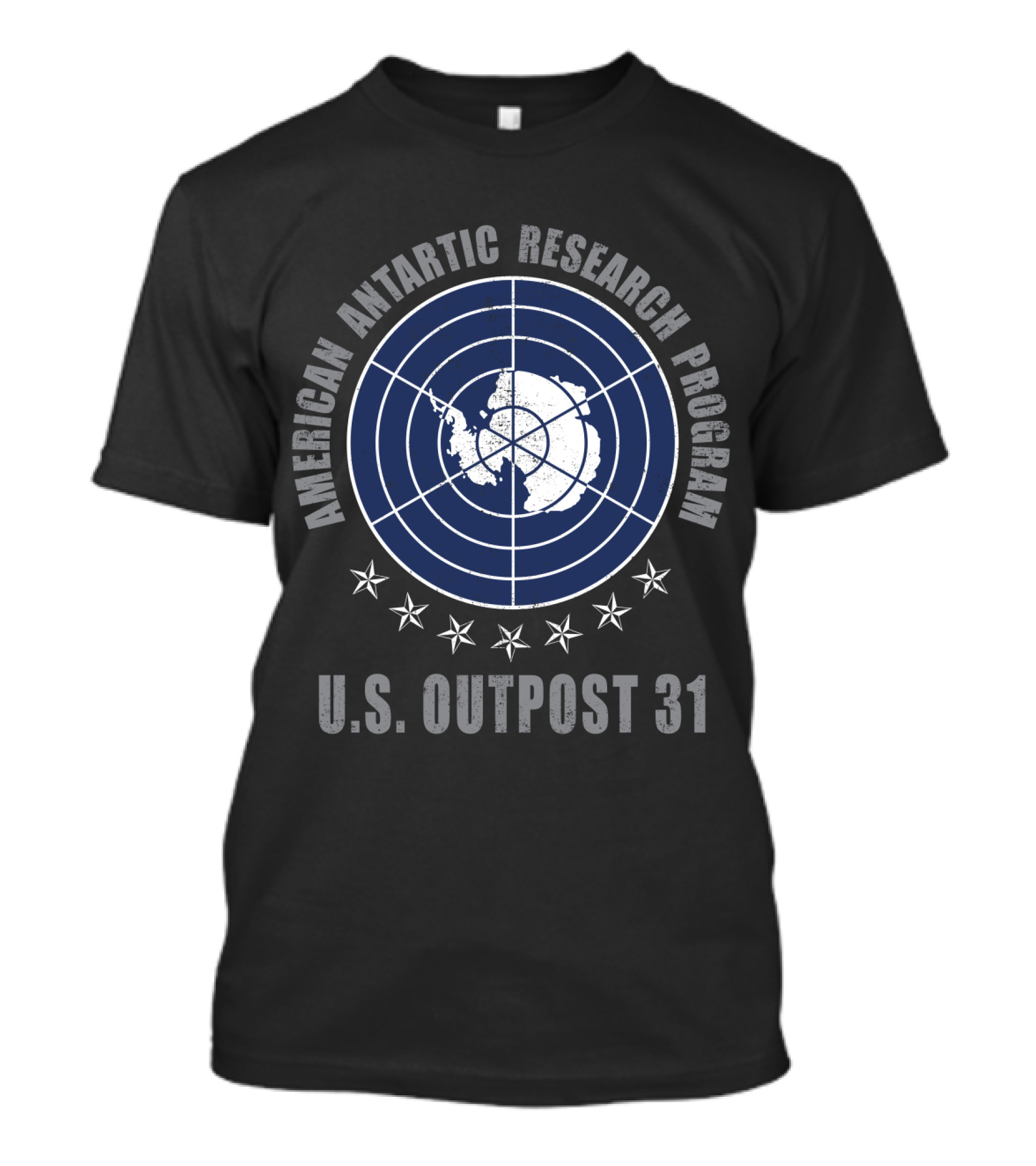 American Antarctic Research Program U.S. Outpost 31 The Thing T-Shirt