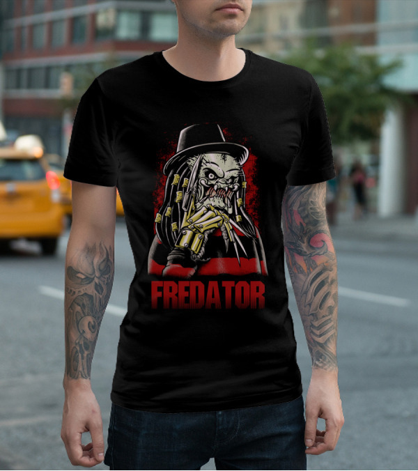 Freddy Krueger Predator Mashup FREDATOR T-Shirt
