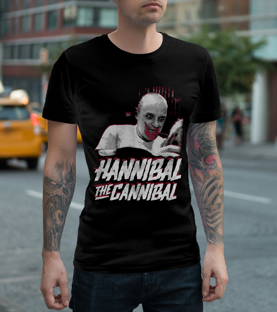 Hannibal The Cannibal Silence Of The Lambs Horror T-Shirt