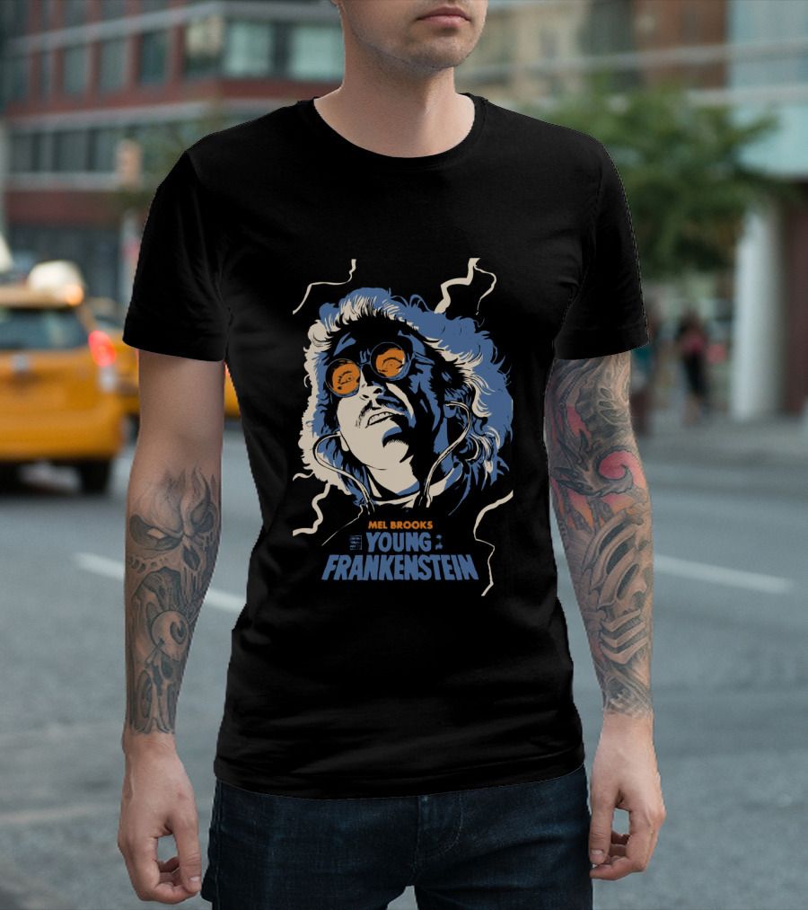Mel Brooks Young Frankenstein Electric Shock T-Shirt