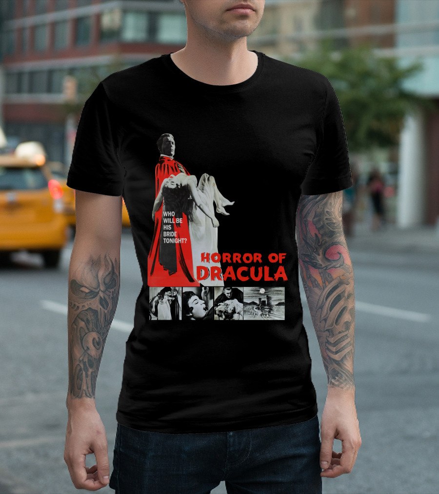 Horror Of Dracula Who Will Be His Bride Tonight T-Shirt
