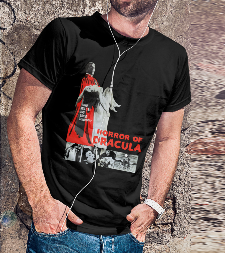 Horror Of Dracula Who Will Be His Bride Tonight T-Shirt
