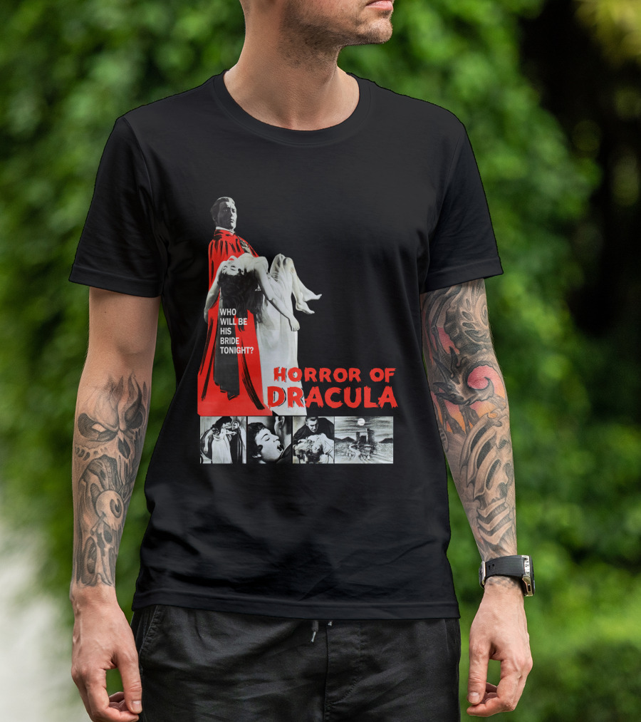 Horror Of Dracula Who Will Be His Bride Tonight T-Shirt