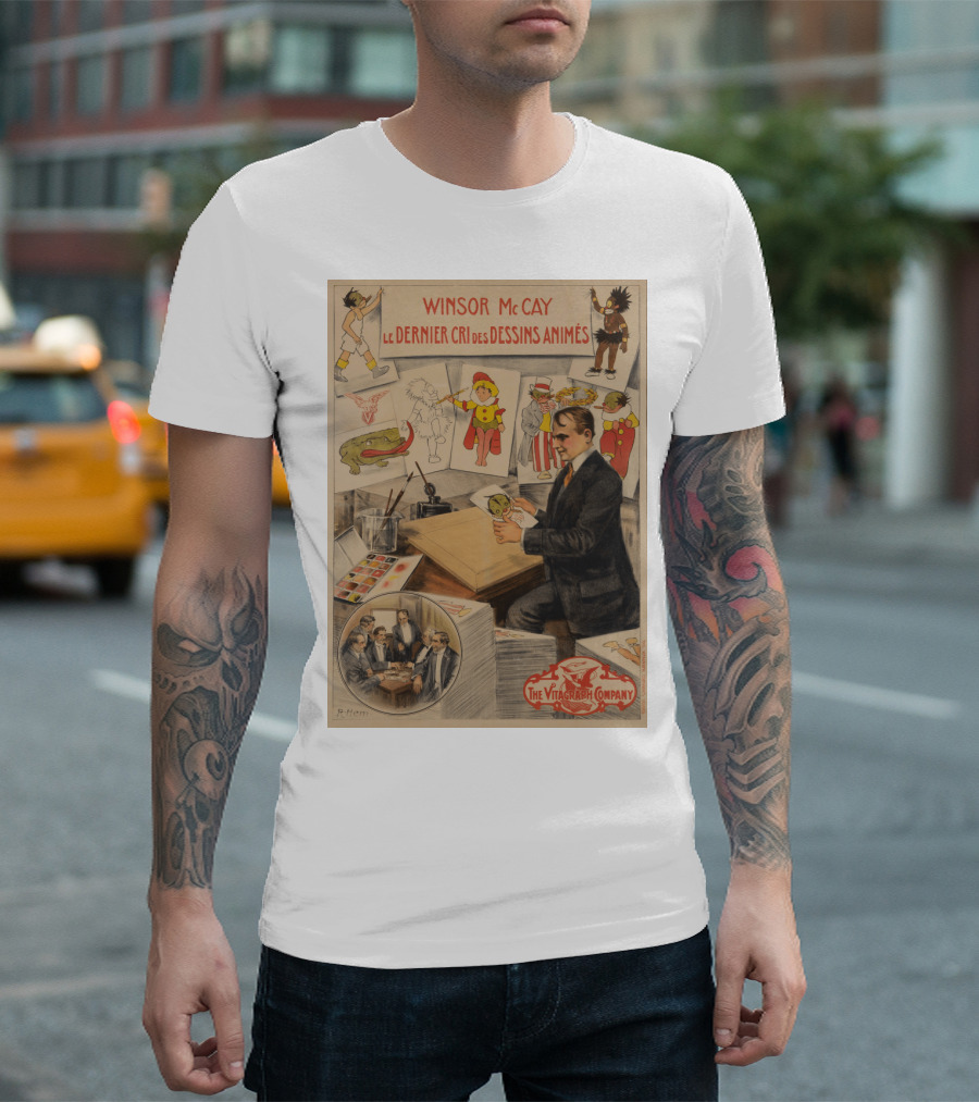 Winsor McCay Le Dernier Cri Des Dessins Animés The Vitagraph Company T-Shirt