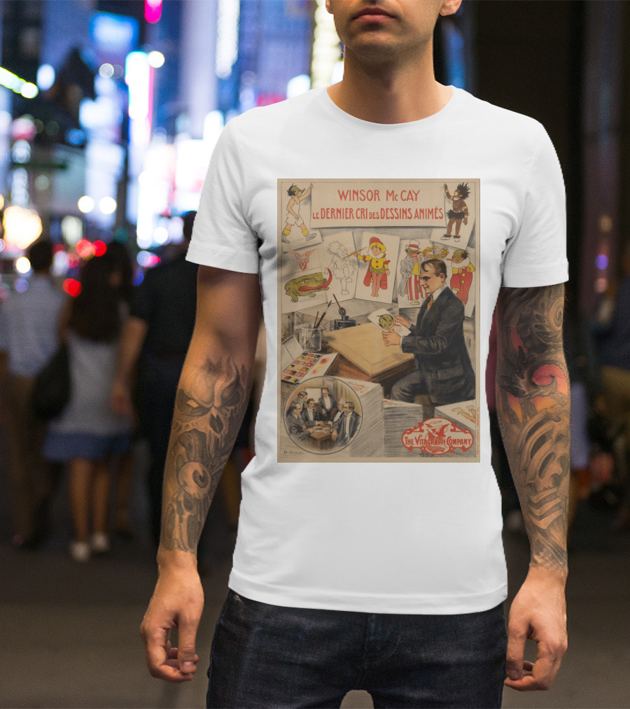 Winsor McCay Le Dernier Cri Des Dessins Animés The Vitagraph Company T-Shirt