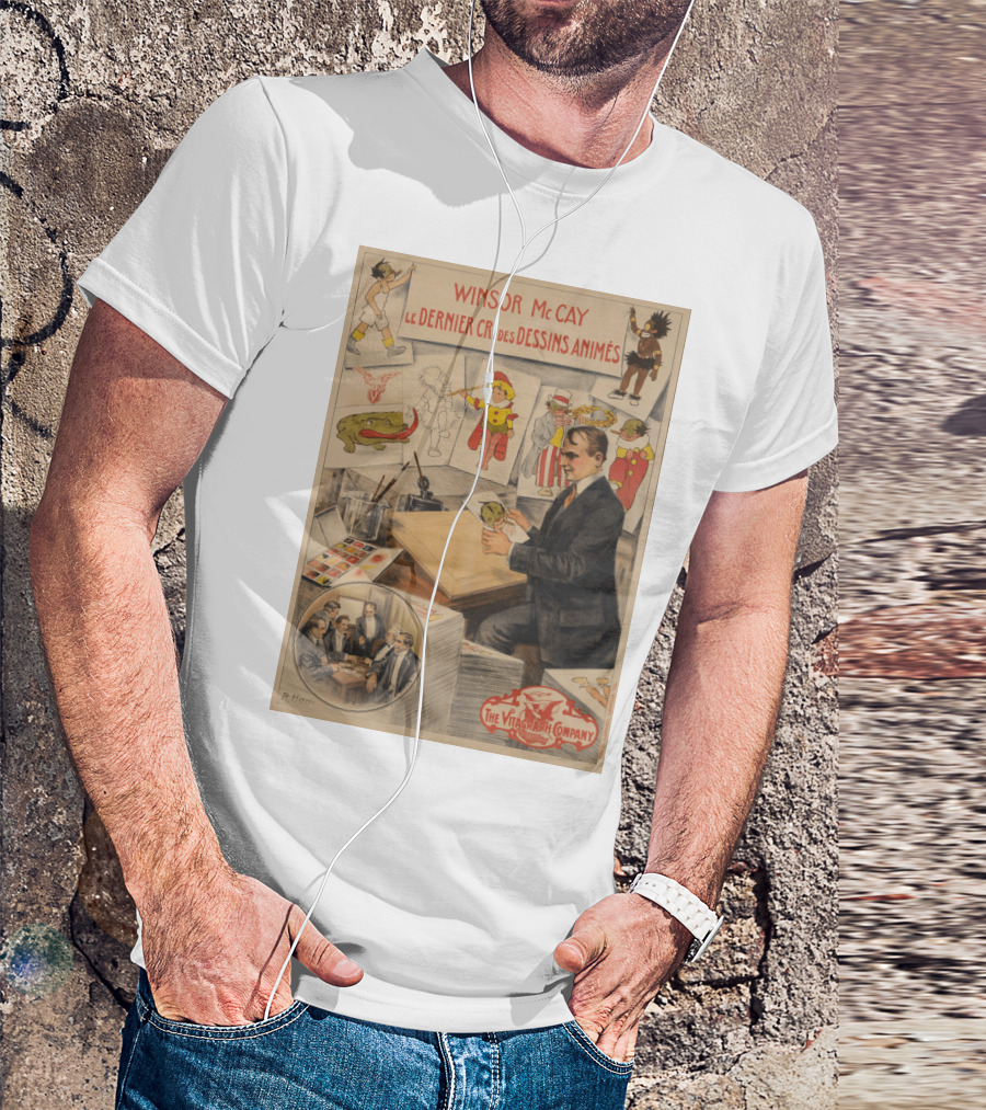 Winsor McCay Le Dernier Cri Des Dessins Animés The Vitagraph Company T-Shirt
