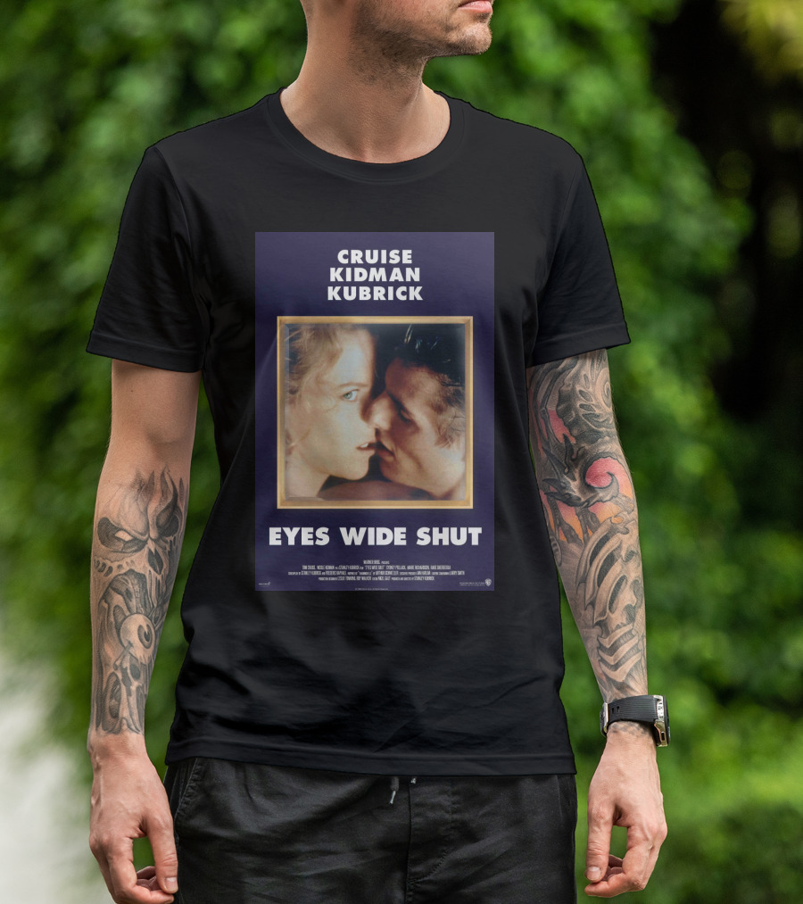 Cruise Kidman Kubrick Eyes Wide Shut 1999 Film T-Shirt