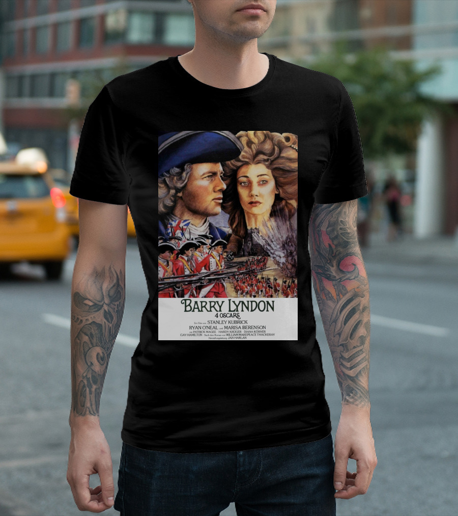 Barry Lyndon Stanley Kubrick 4 Oscars Ryan O'Neal Marisa Berenson T-Shirt