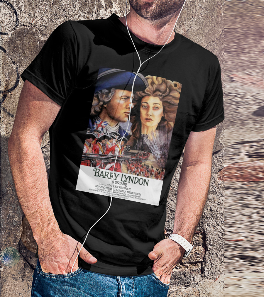 Barry Lyndon Stanley Kubrick 4 Oscars Ryan O'Neal Marisa Berenson T-Shirt