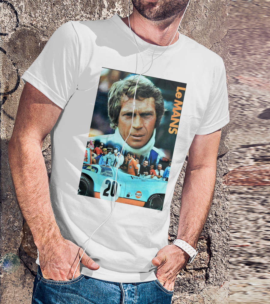 Le Mans 1971 Steve McQueen Gulf Racing 20 T-Shirt