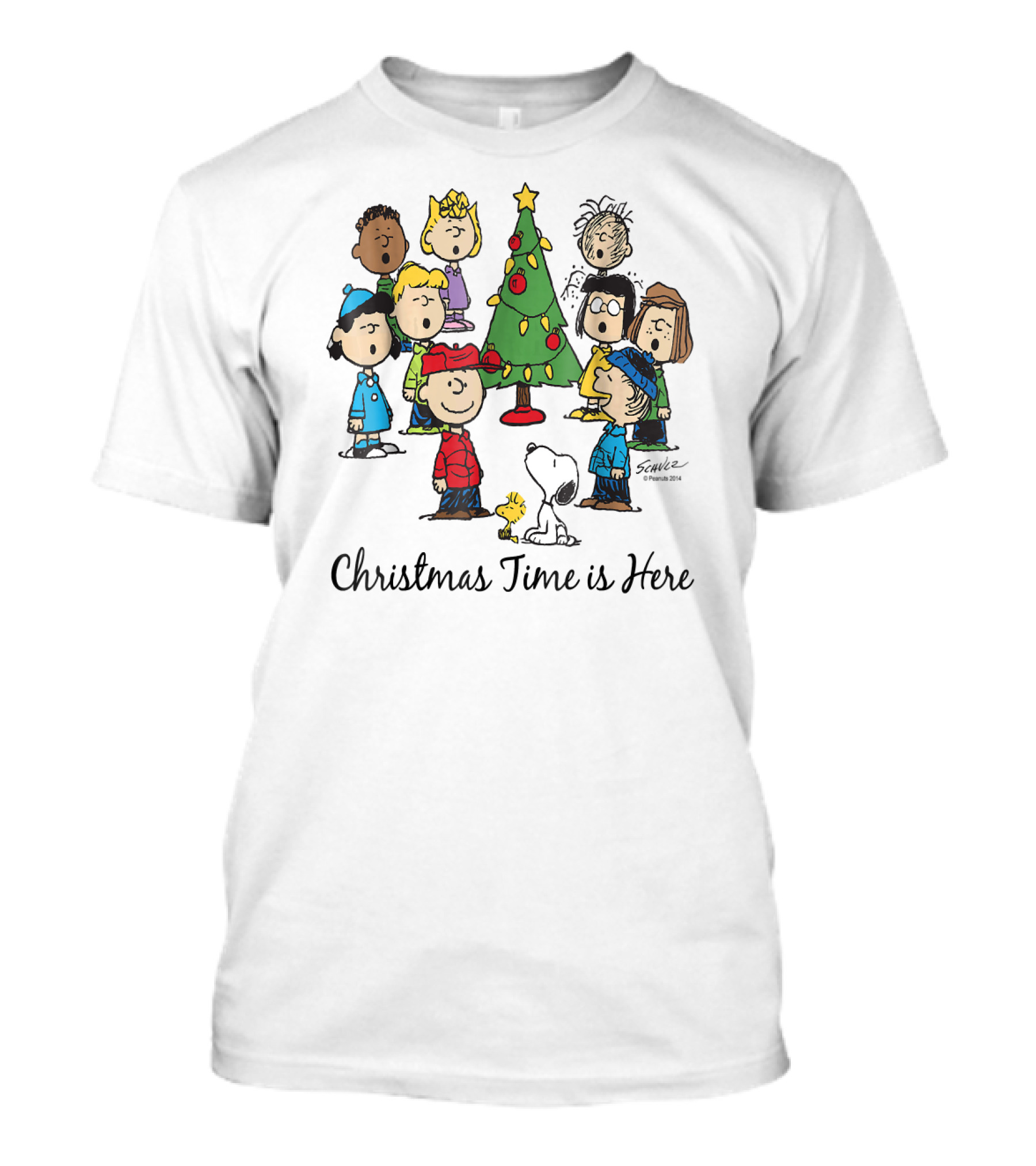 Peanuts Christmas Time Is Here T-Shirt