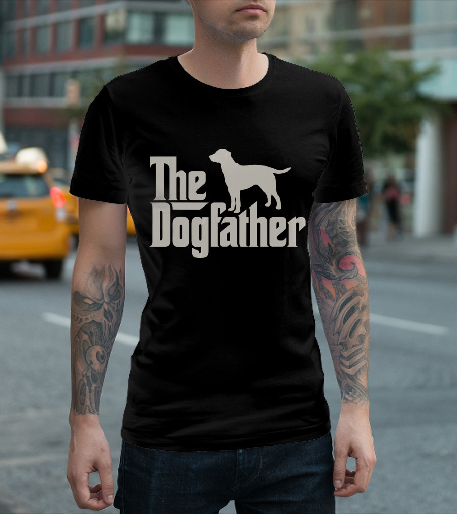 The Dogfather Labrador Funny Dog Owner T-Shirt