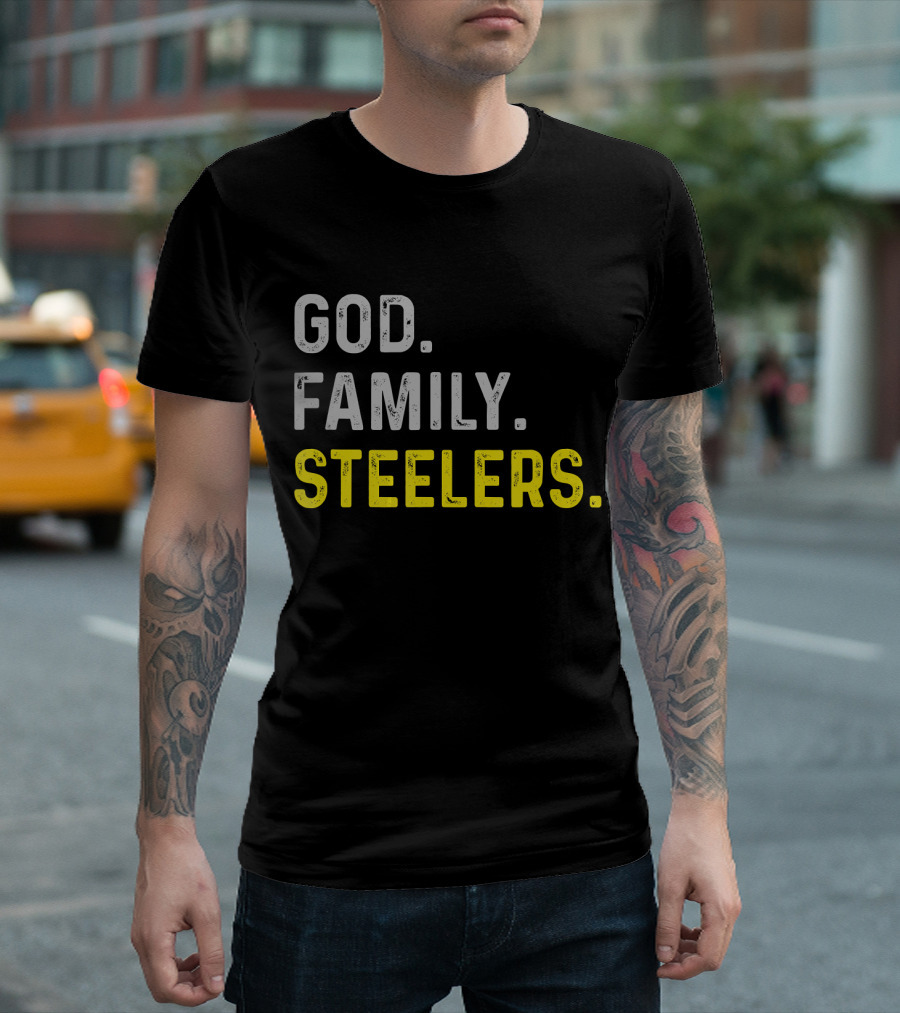 God Family Steelers T-Shirt
