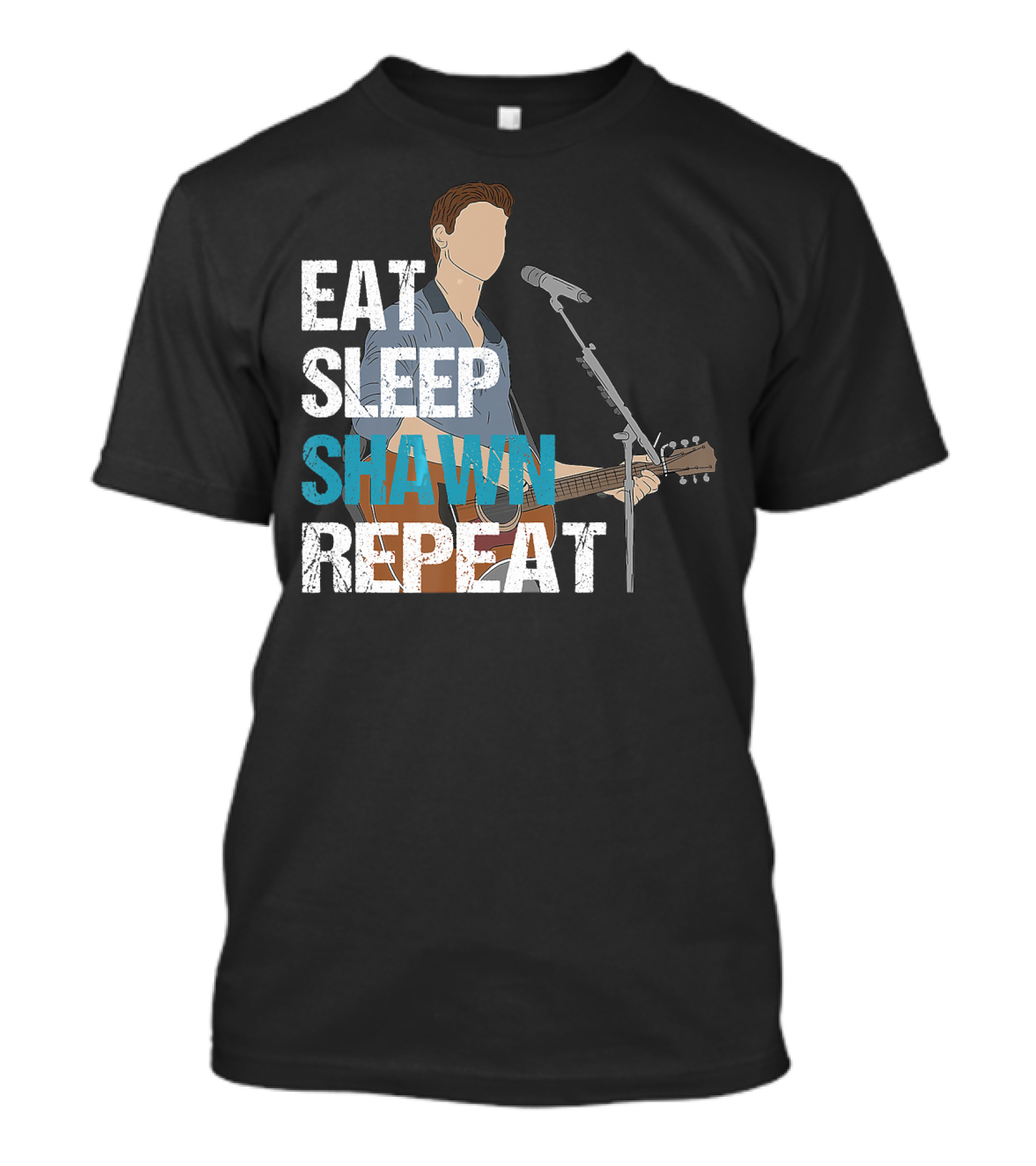 Eat Sleep Shawn Mendes Repeat Iconic Musician T-Shirt