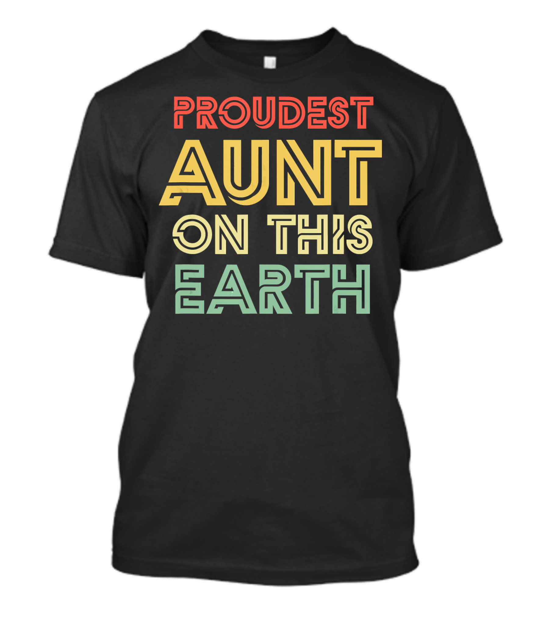 Vintage Proudest Aunt On This Earth T-Shirt